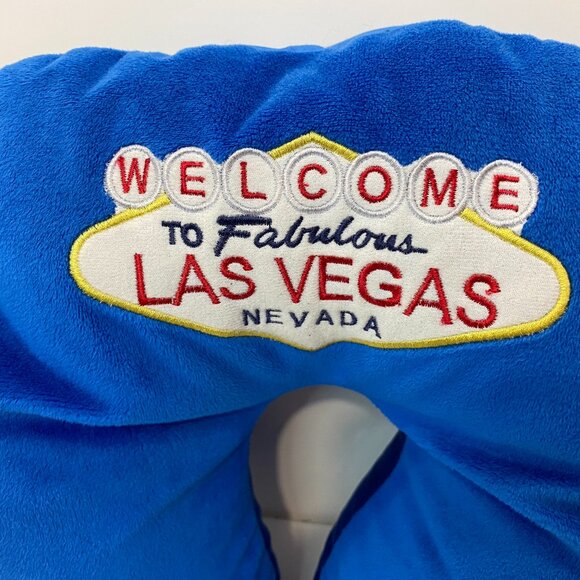 Las Vegas Travel Neck Pillow / Cushion - Picture 2 of 6